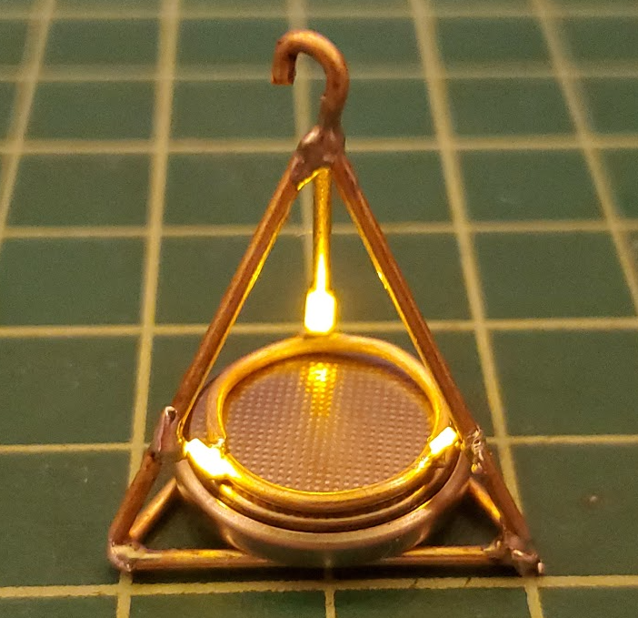 Shinies wireframe soldered up